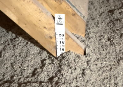 Correct R Level of TAP Insulation installed